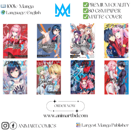 DARLING IN THE FRANXX FULL SET | VOLUME 1-8 | PAPERBACK
