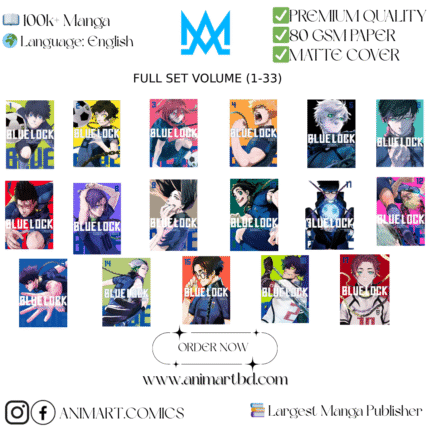 BLUE LOCK FULL SET VOLUME (1-33) | PAPERBACK
